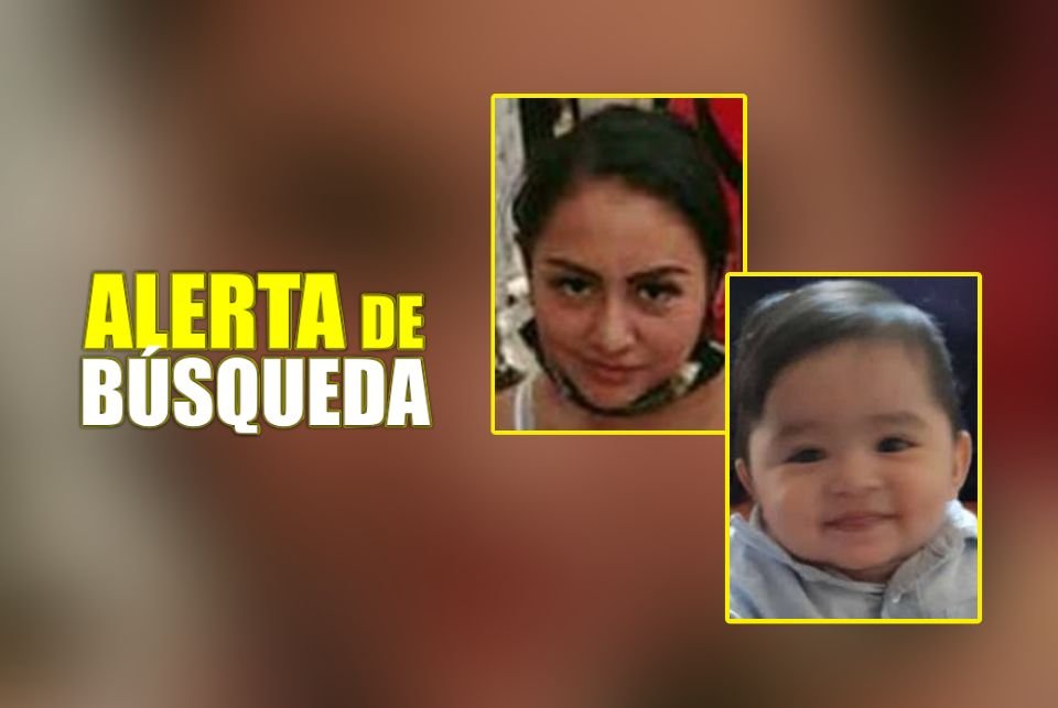 Desaparecen joven madre y su bebé en Tulancingo; piden ayuda para encontrarlos