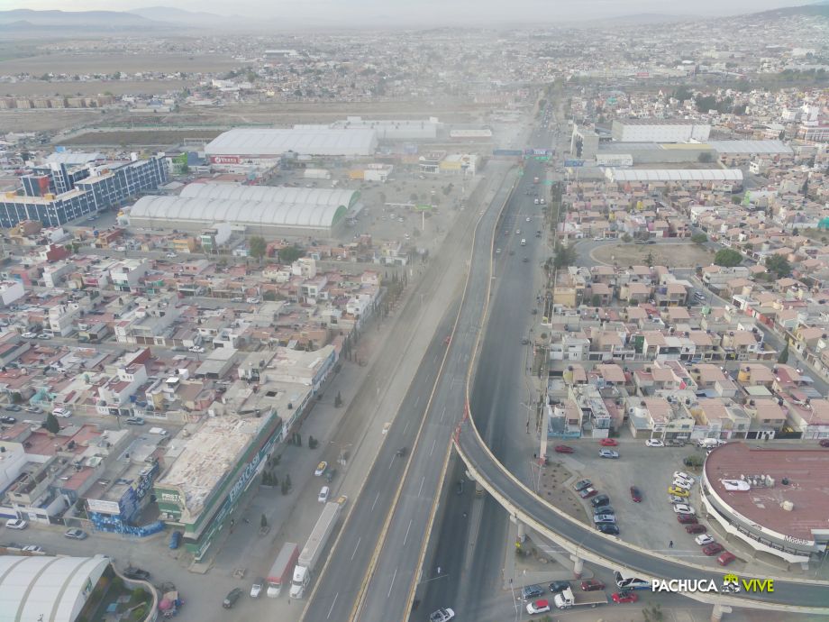 ¡#Insalubre! Preocupante contaminación en Pachuca por temporada de partículas y obras | Fotos y video