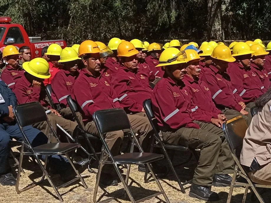 Comité de Manejo del Fuego en Hidalgo lanza operativo para atender incendios forestales