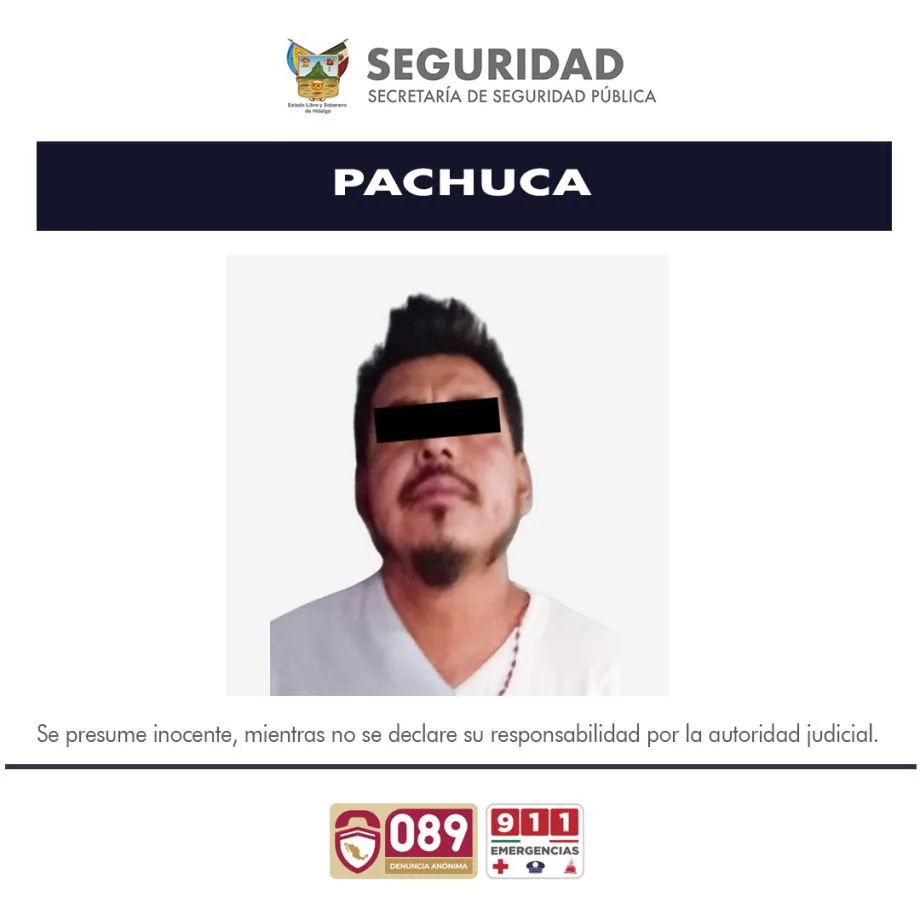 Sujeto es detenido en Pachuca por agresión a mujer y descubren que era buscado en Veracruz por pederastia