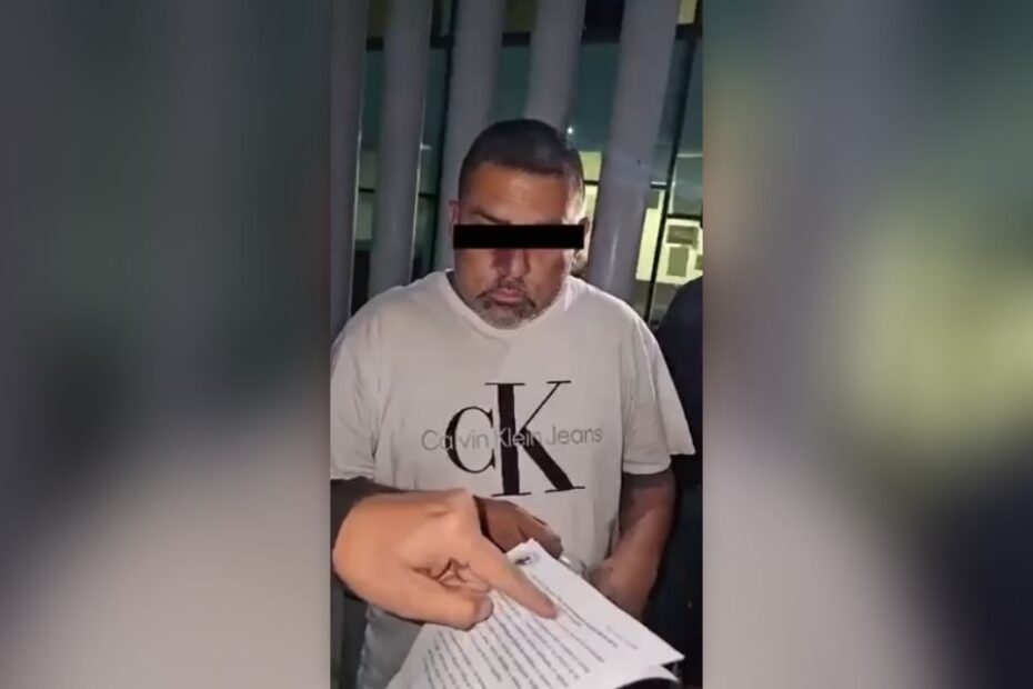 #Video: Así aprehendieron al sujeto que baleó un vehículo quitándole la vida a una niña en Tulancingo