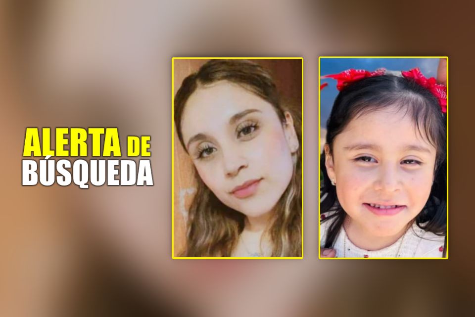 Tania y Allison desaparecieron en Tulancingo; piden ayuda para encontrarlas