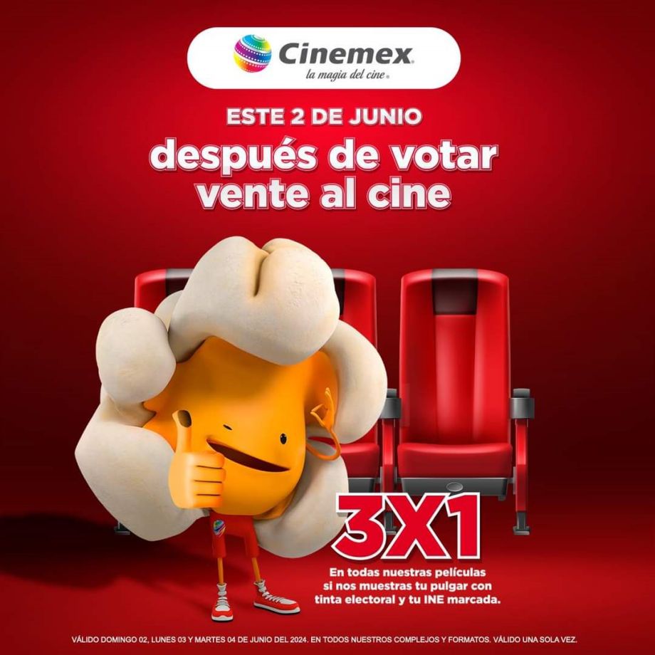 Elecciones 2024: café gratis y promos de cine para quienes voten el 2 de junio