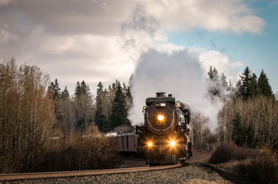 Histórico viaje trasnacional del antiguo tren de vapor Empress 2816 llegará a Hidalgo