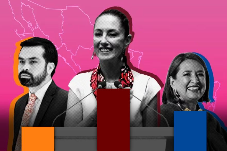 Elecciones 2024: Así quedan las encuestas en el cierre de campañas presidenciales