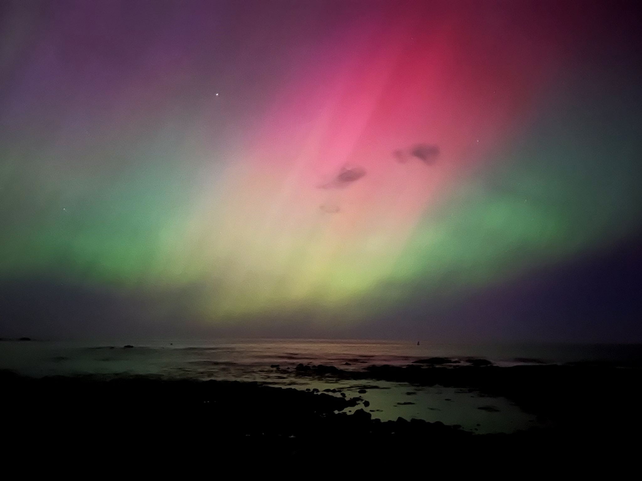 #Galería: Tormenta geomagnética que invade al planeta este fin de semana provoca espectaculares auroras alrededor del mundo