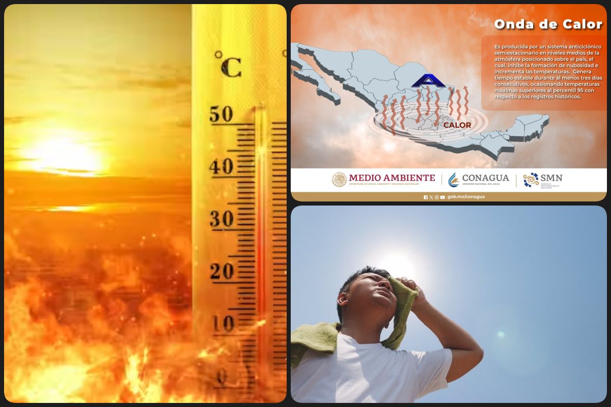 Tercera onda de calor provocará en Hidalgo temperaturas de 40 a 45 grados esta semana
