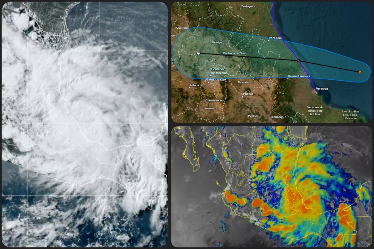 ¡Alerta meteorológica! Tormenta tropical Chris pasará sobre Pachuca en las próximas horas; provocará lluvias extraordinarias