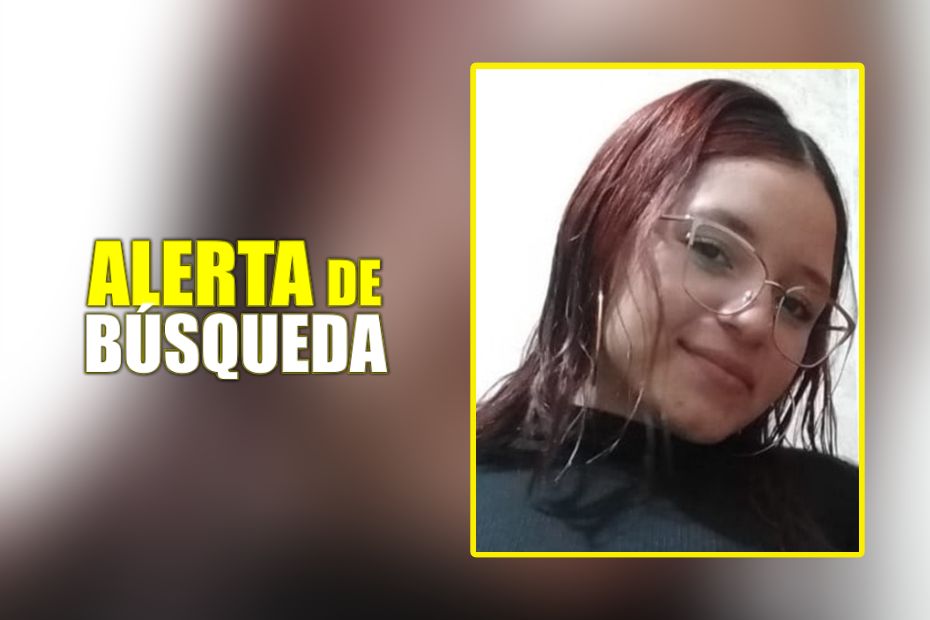 Piden ayuda para encontrar a Cindy, joven desaparecida en Tizayuca