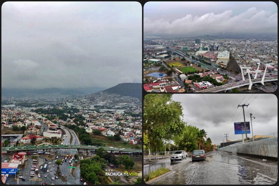 #EnFotos: Mañana lluviosa este viernes en Pachuca