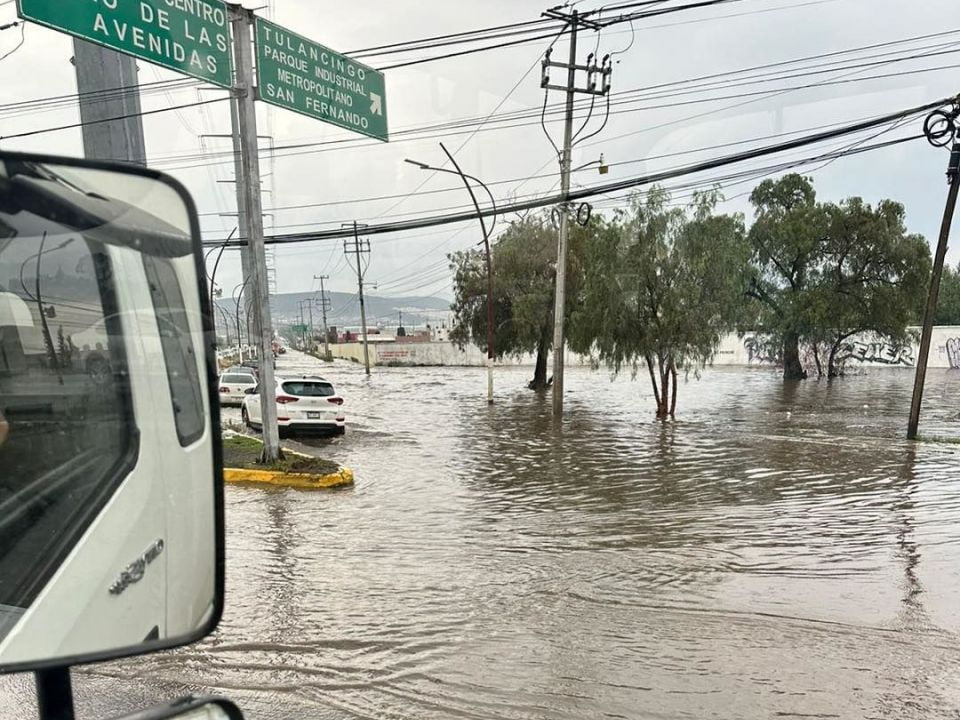 #EnFotos: Los estragos del aguacero que cayó en la zona metropolitana de Pachuca esta tarde