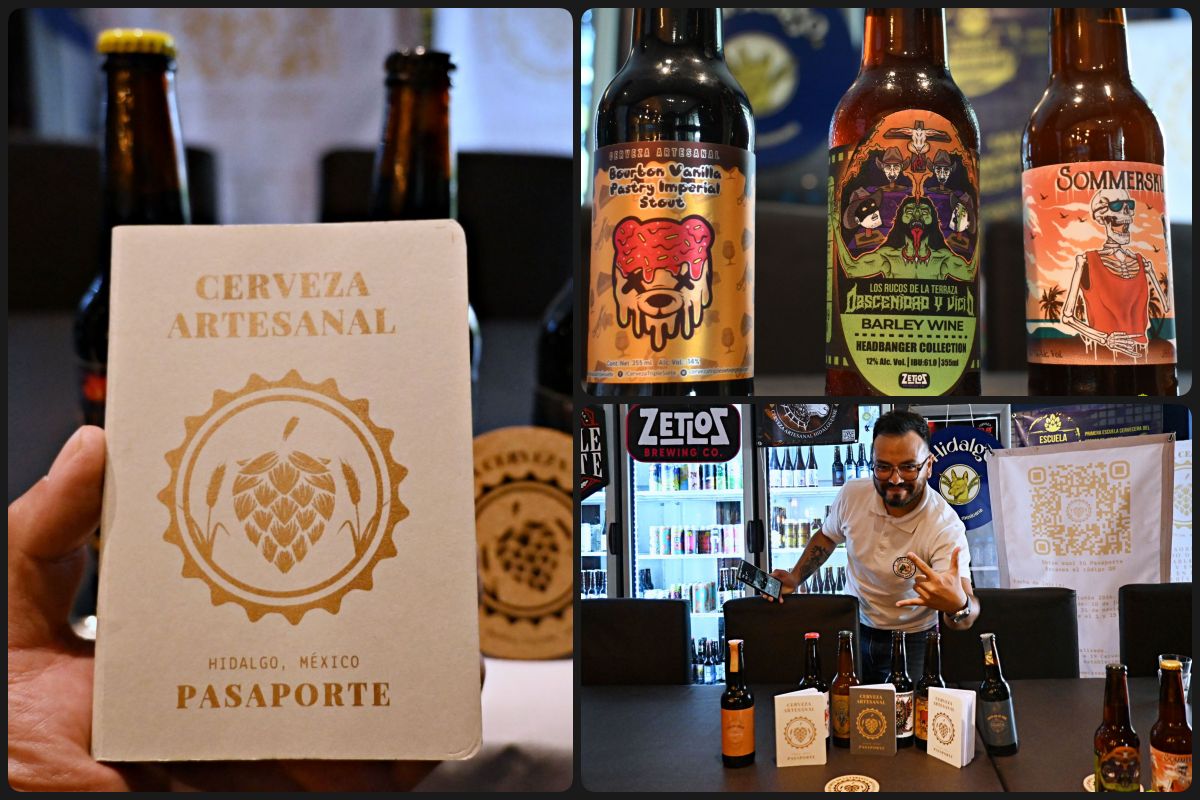 ¡Cultura chelera! Lanzan primera edición del Pasaporte de la Cerveza Artesanal de Hidalgo