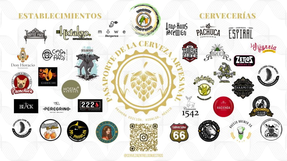 ¡Cultura chelera! Lanzan primera edición del Pasaporte de la Cerveza Artesanal de Hidalgo