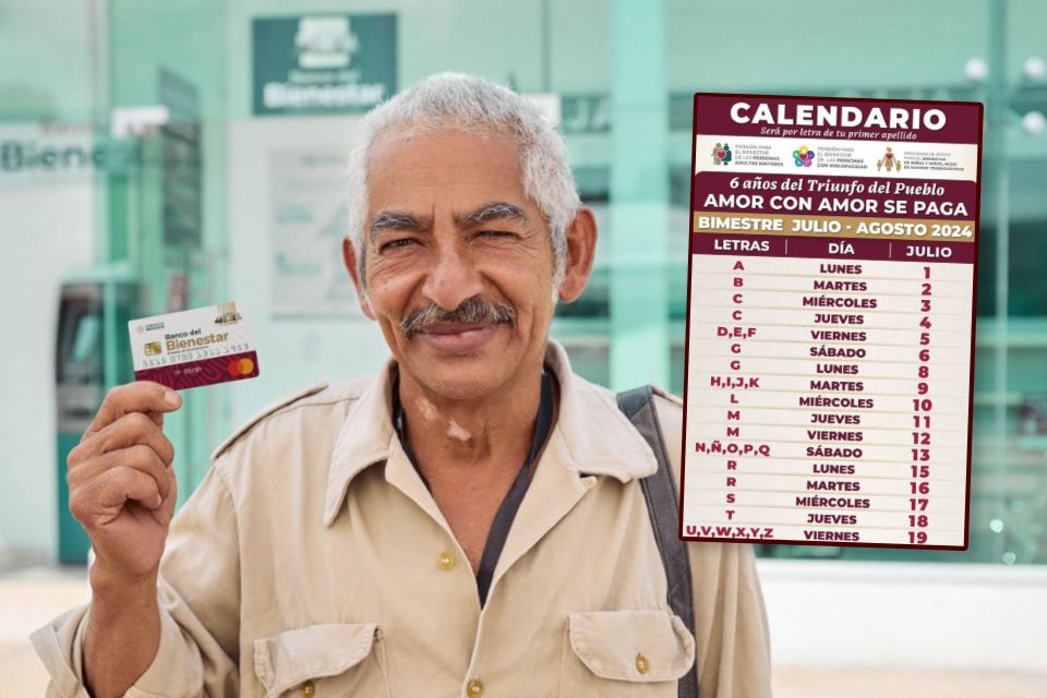 Este lunes comienzan los pagos de la Pensión Bienestar julio-agosto; estas son las fechas