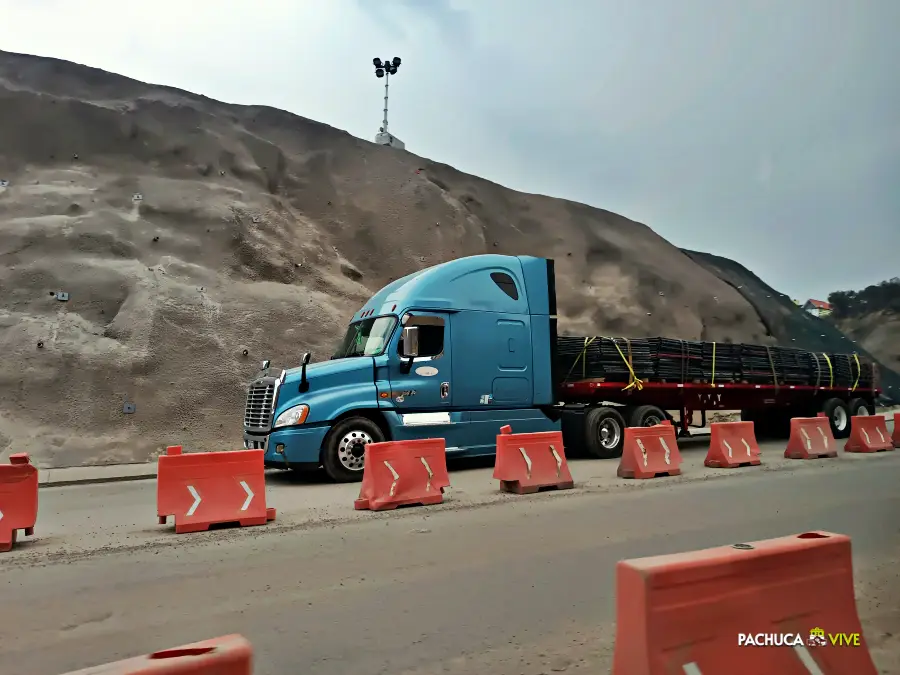 #EnFotos: Avances de la carretera Real del Monte - Huasca