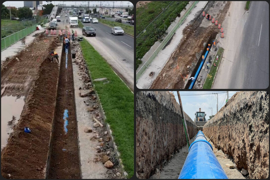 Primera etapa de modernización de infraestructura hidráulica en el sur-poniente de Pachuca durará 3 meses