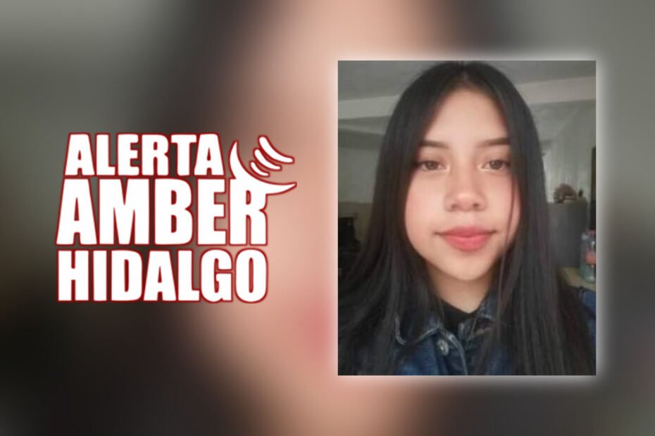 Alerta Amber: Abigail desapareció en Pachuca; piden ayuda para encontrarla