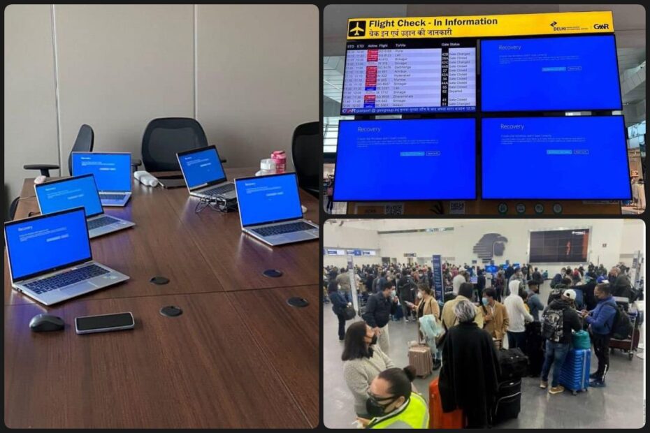 Caída masiva de Microsoft provoca colapso a nivel mundial en aeropuertos, empresas y sector financiero