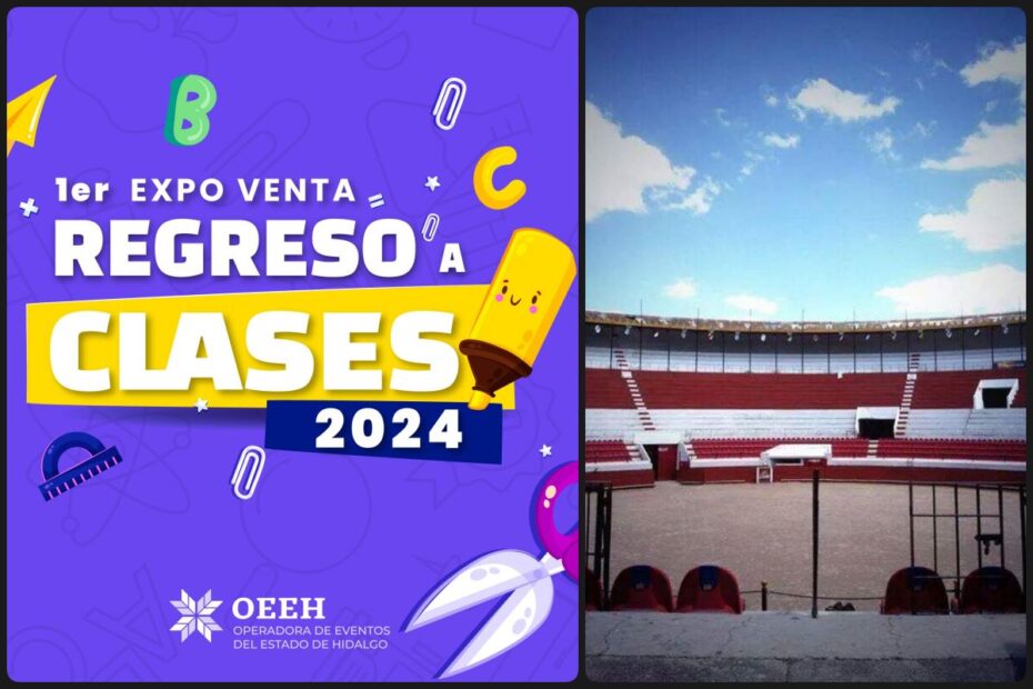 Anuncian primera Expo Venta Regreso a Clases 2024 en Pachuca