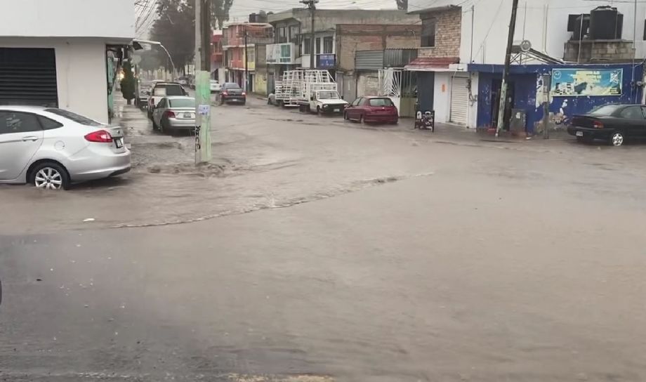 #EnFotos | ¡Se cae el cielo en Pachuca! Así las afectaciones por el aguacero de este sábado