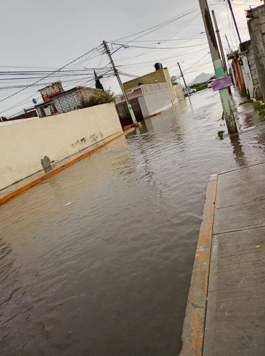 #EnFotos | ¡Se cae el cielo en Pachuca! Así las afectaciones por el aguacero de este sábado