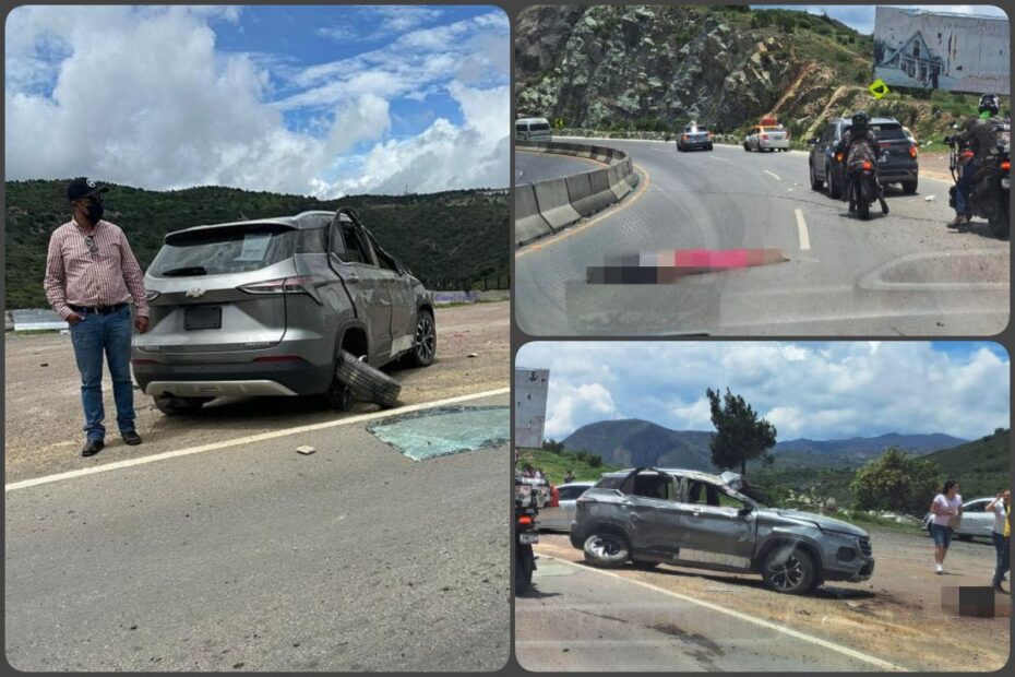 Fatal accidente en el Corredor de la Montaña: fallecen dos personas al salir proyectadas de un vehículo