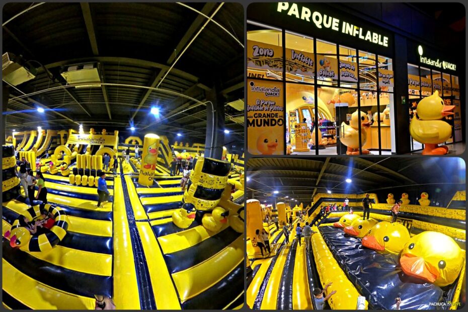 Así es Inflalandia Quack Pachuca, el parque inflable de patitos más grande del mundo | VIDEOS