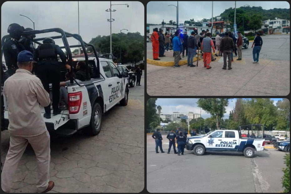 Grupo de choque de Edomex intenta tomar instalaciones de Cruz Azul en Ciudad Cooperativa; hay 80 detenidos