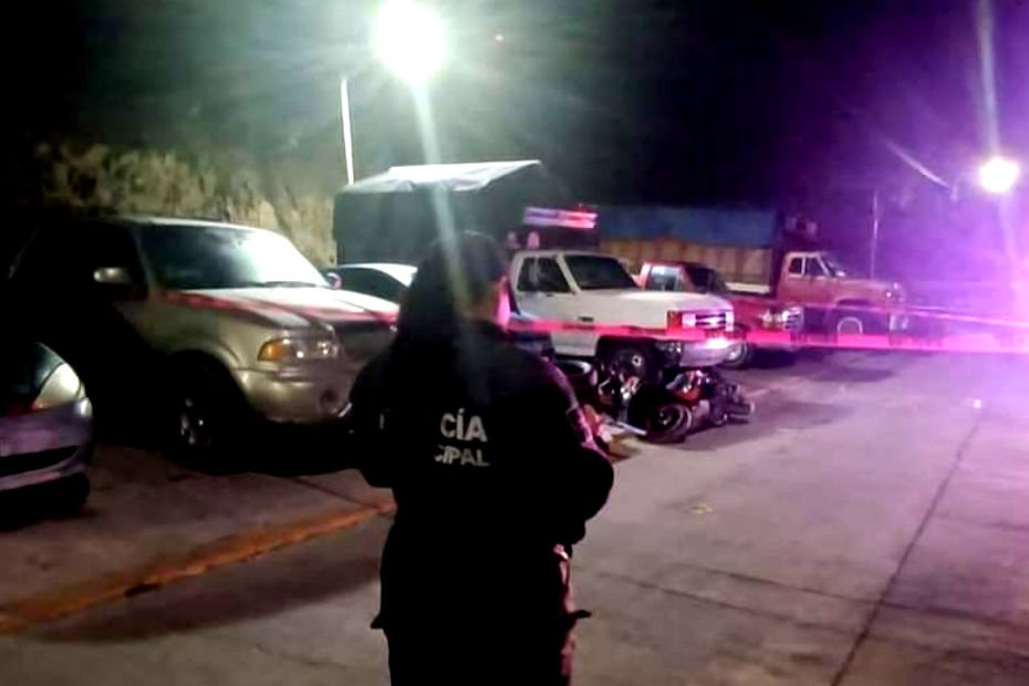 En plena vía pública, hombre muere baleado en colonia de Pachuca