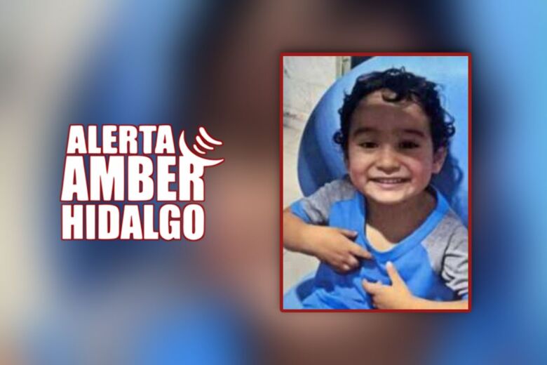 Activan Alerta Amber por pequeño de 2 años desaparecido en Hidalgo