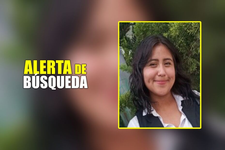 Sarahí desapareció en Pachuca; piden apoyo para localizarla