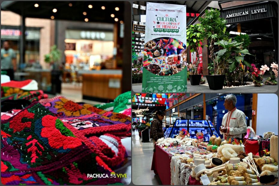 Cultura y los Campos de Hidalgo: expo de productos y artesanías en Explanada Pachuca este fin de semana