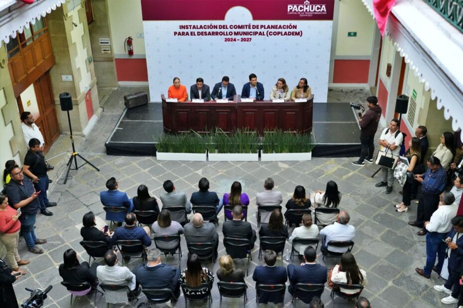 Proyectos municipales de Pachuca seguirán el camino del Plan Nacional de Desarrollo de AMLO y Sheinbaum