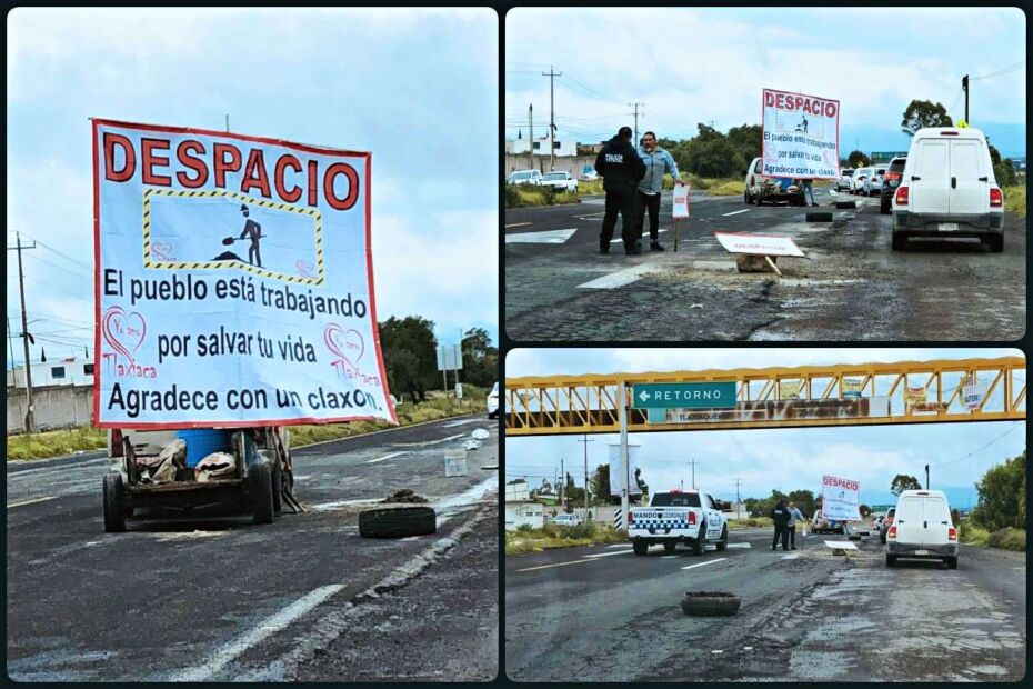 "El pueblo está trabajando": ciudadanos salen a tapar baches en San Agustín Tlaxiaca