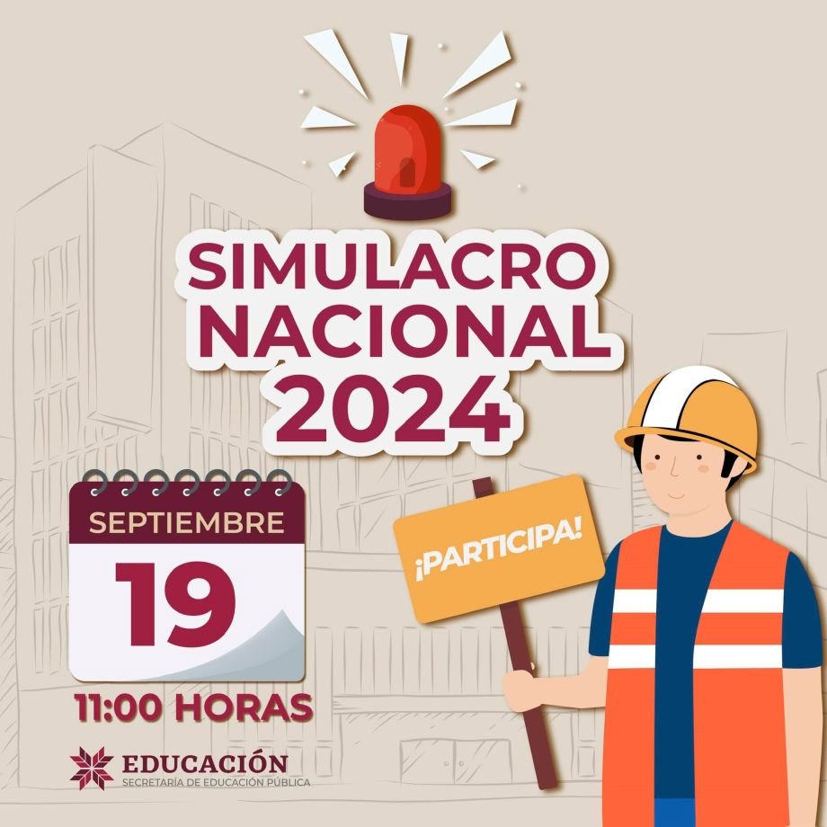 Que no te sorprenda, hoy es el simulacro nacional 2024; se incluirán escuelas, oficinas y empresas