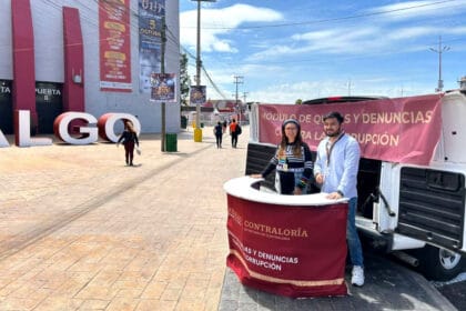 Este es el módulo donde puedes denunciar actos de corrupción en la Feria de Pachuca