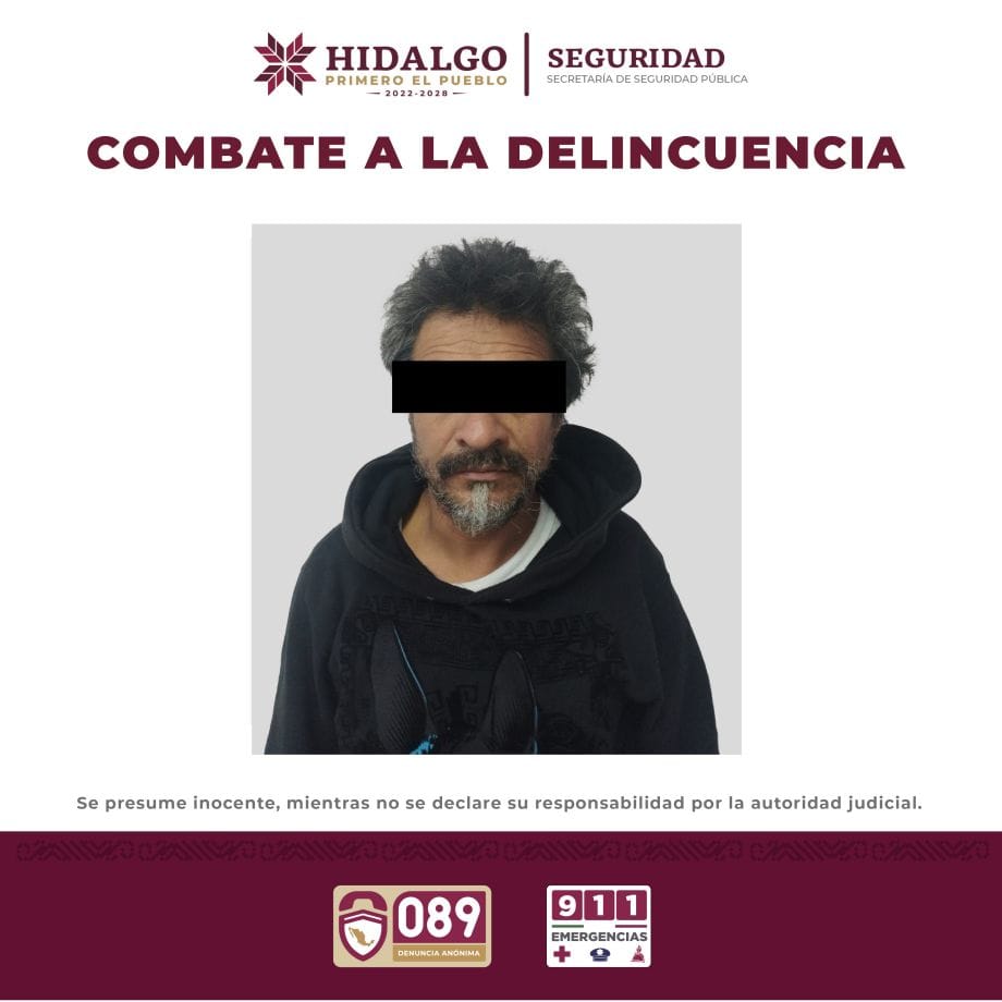 Atrapan a presunto implicado en multihomicidio ocurrido en Hidalgo | VIDEO