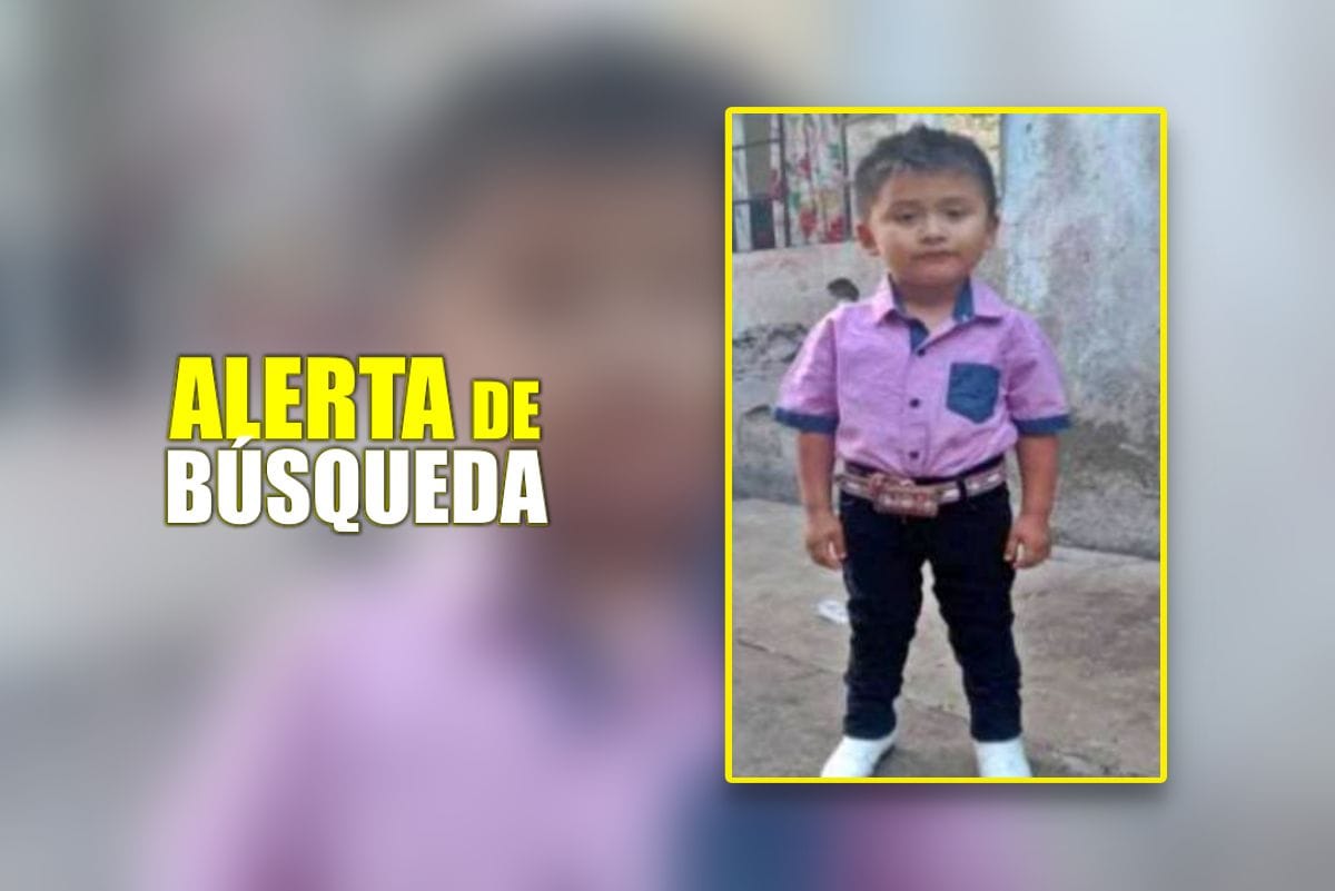 Alerta Amber Hidalgo: piden ayuda para localizar a Ángel Gustavo, de 4 años de edad