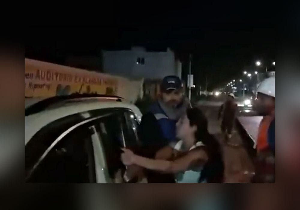 "¡Me vale v...!" Exhiben a mujer que protagonizó incidente de tránsito en la Pachuca-Sahagún | VIDEO