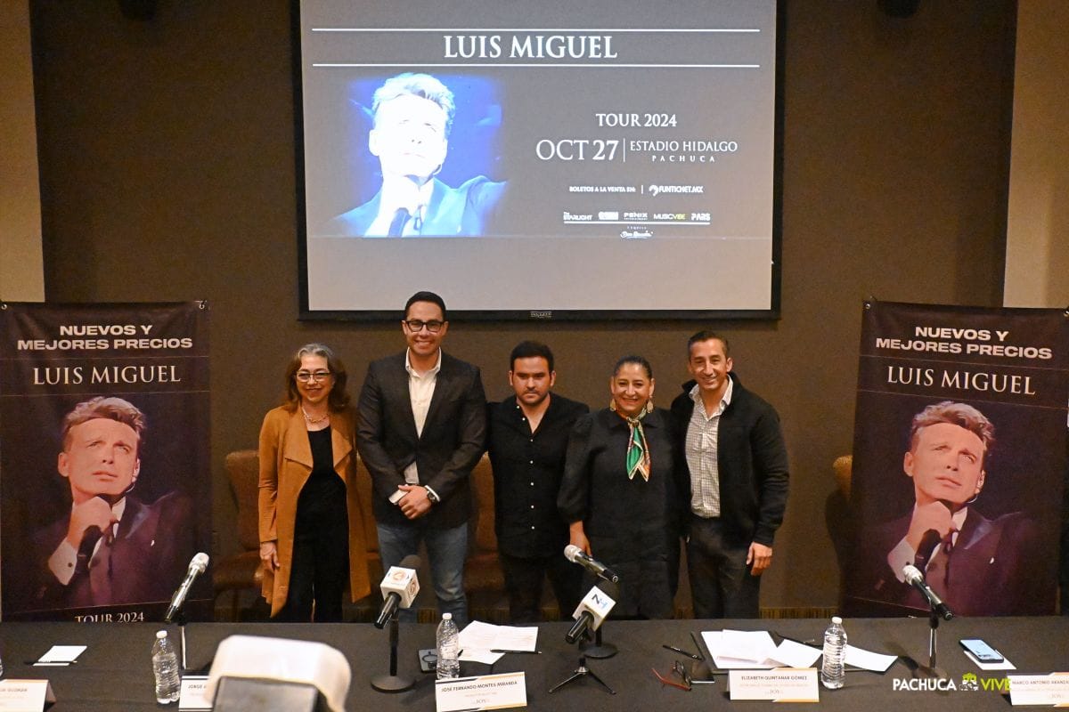 Anuncian boletos 2x1 y taquillas físicas para el concierto de Luis Miguel en Pachuca