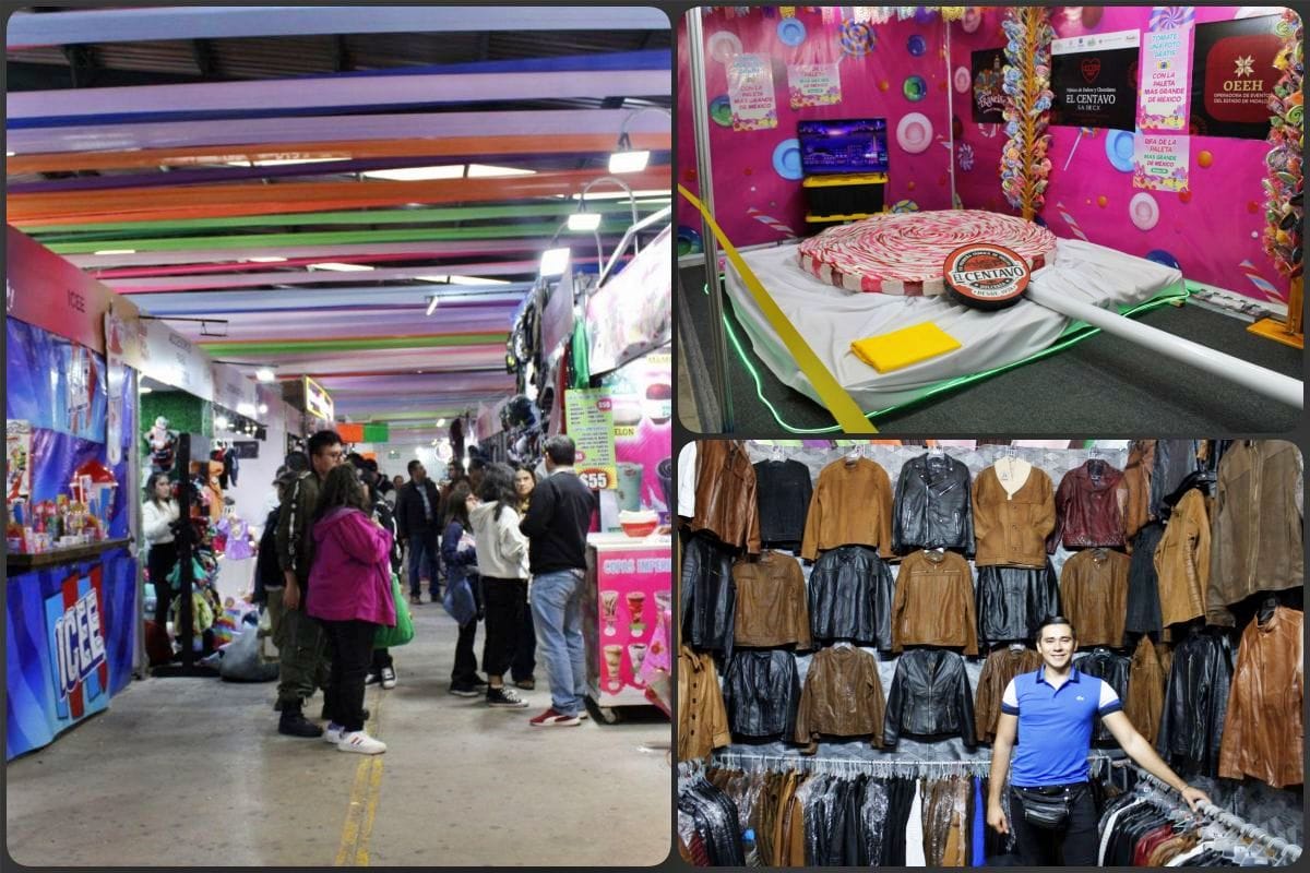 Más de 200 expositores ofrecen sus productos en la Feria de Pachuca