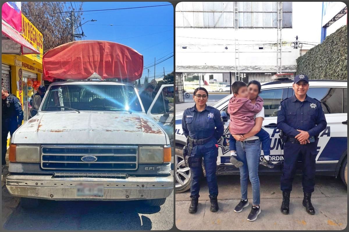 Agentes estatales recuperan en Mineral de la Reforma a menor que había sido sustraído