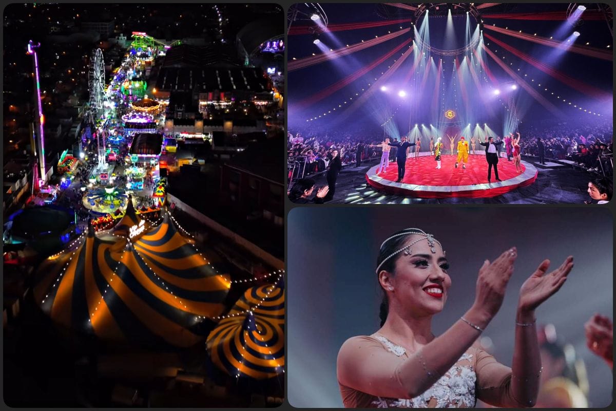 ¿Ya fuiste al circo en la Feria de Pachuca? No te pierdas Vie de Cirque, fantástico show incluido con el acceso