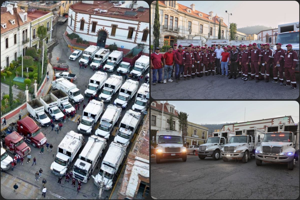 Duplican unidades para recolección de basura en Pachuca