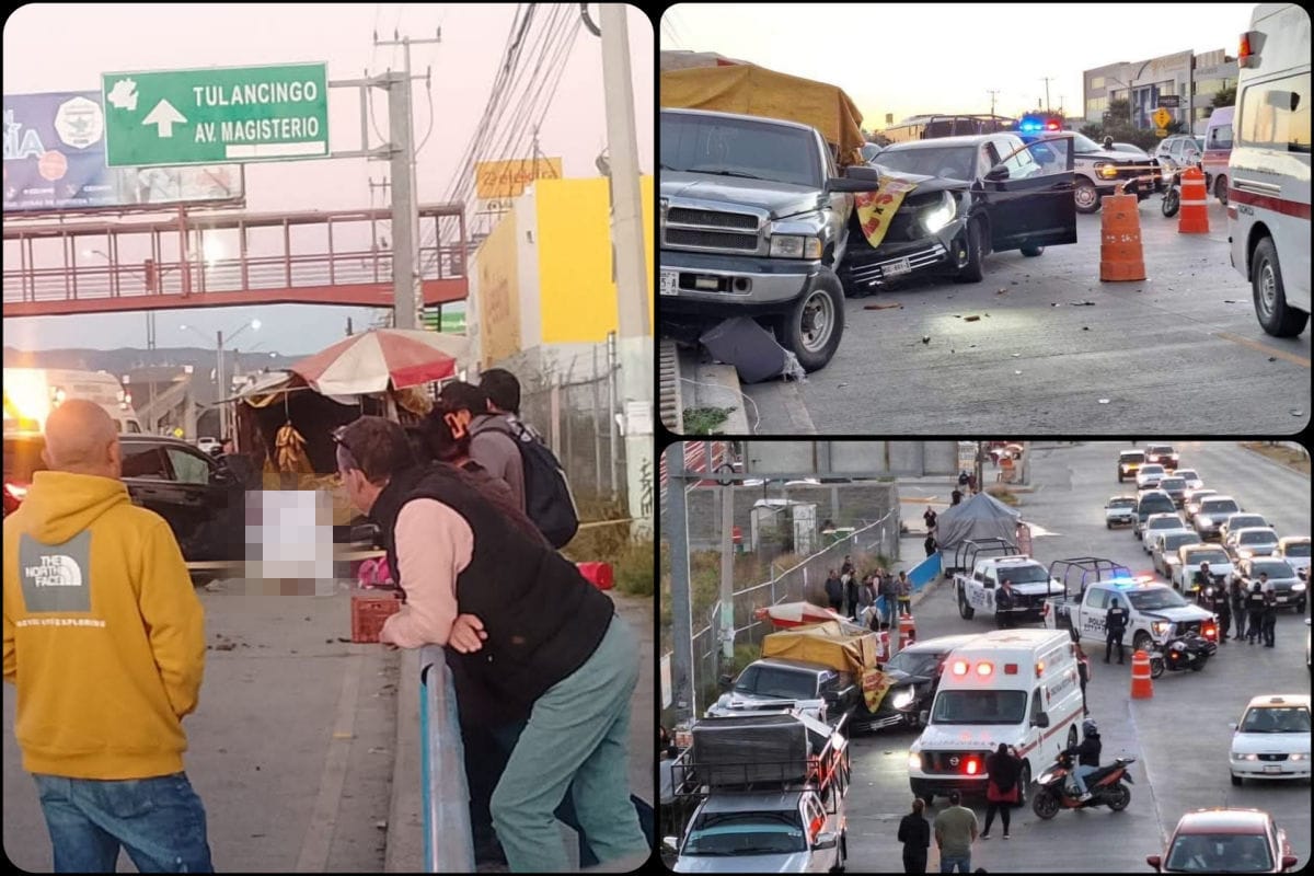 El trágico accidente que le arrebató la vida a una vendedora de fruta en el sur de Pachuca