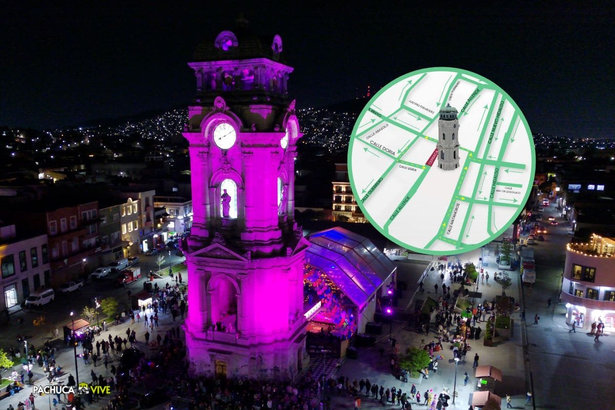 Esta calle del centro de Pachuca estará cerrada a partir de este miércoles por espectáculo navideño