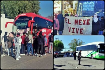 "Están secuestrando camiones": reportan manifestación de 'El Mexe' en la Central de Autobuses de Pachuca