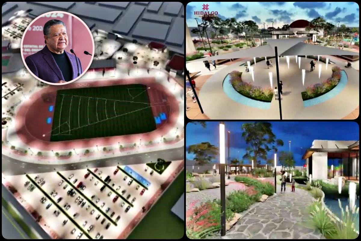 Gobernador anuncia construcción en Pachuca del Centro Deportivo Hidalguense; así será (video)