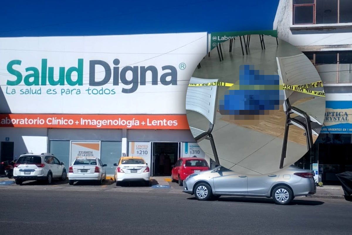 Hombre se desvanece y pierde la vida en laboratorios Salud Digna en Pachuca