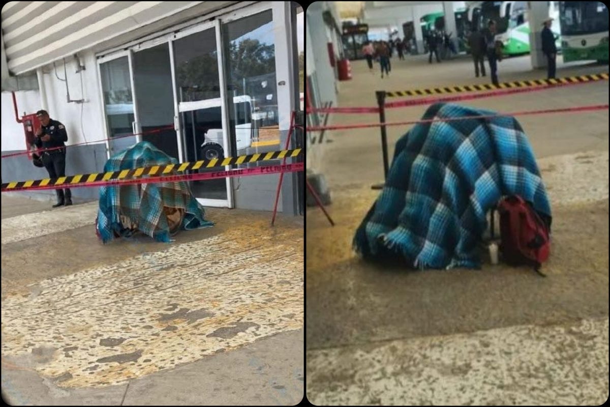 Hombre pierde la vida en la zona de andenes de la Central de Autobuses de Pachuca